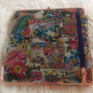 mosaic paisley hobo clutch authentic!
